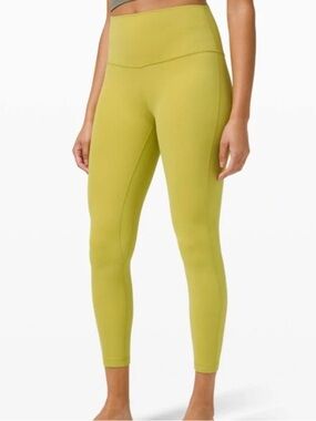 lululemon athletica High-Rise align Chartreuse Women's Leggings